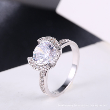 Wholesale wedding accessories women cubic zircon gift ring